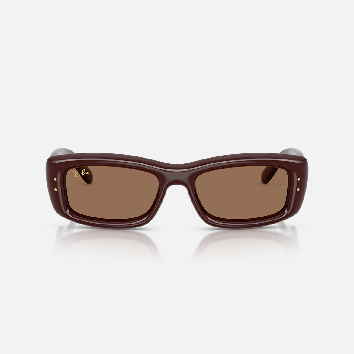 A$AP ROCKY X RAY-BAN KILIANE PUFFER - BROWN / BROWN