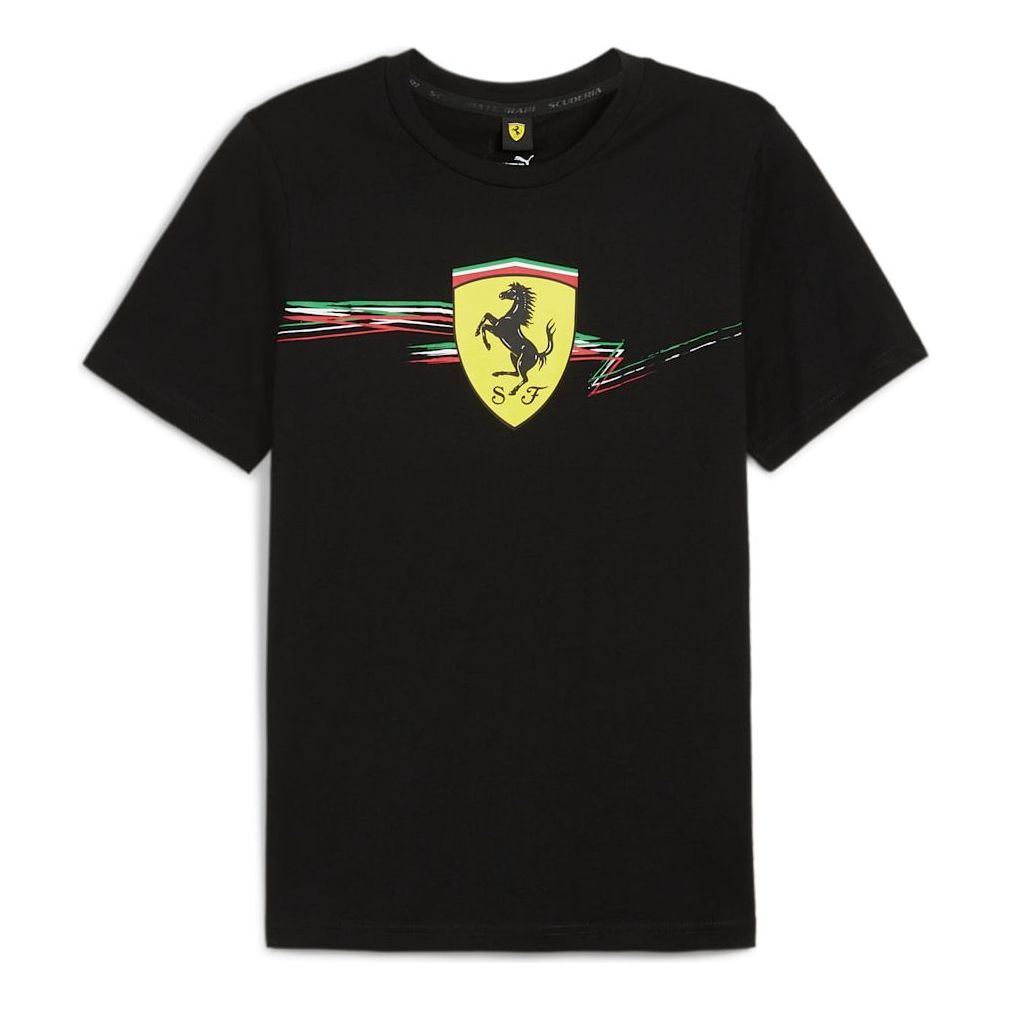 PUMA Scuderia Ferrari Race Big Shield T-shirt 'Black' 627055-01