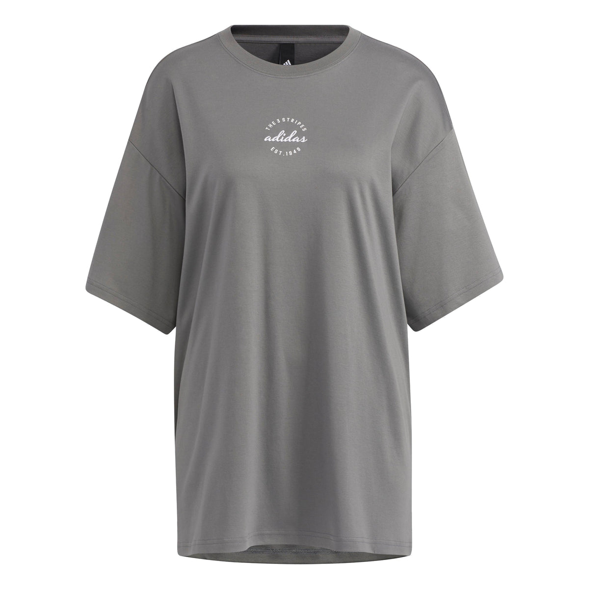 (WMNS) adidas T-Shirt Asia Sizing 'Grey' HZ7053