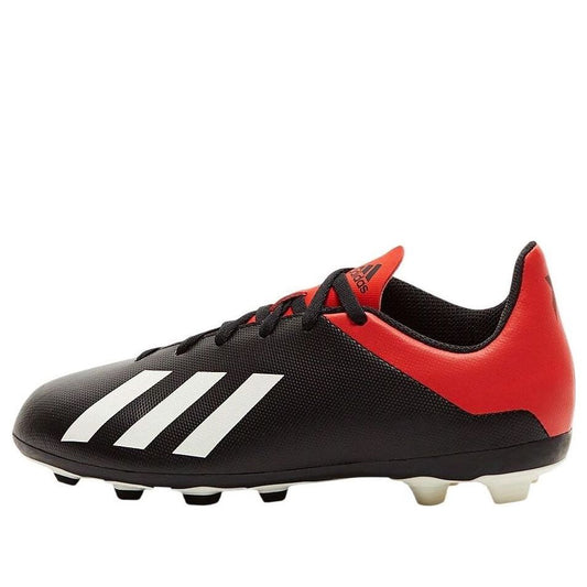 (GS) adidas X 18.4 FG 'Black White Red' BB9378