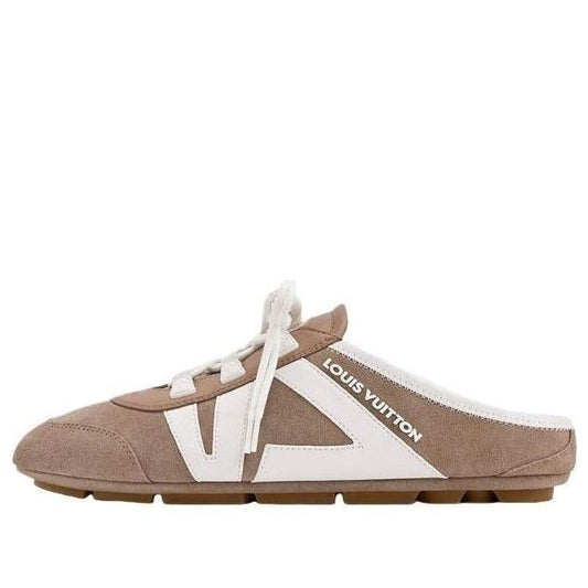 LOUIS VUITTON Sneakerina Open Back 'Hazelnut Brown' 1AK5EK