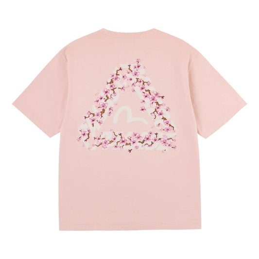 Palace x EVISU Heavy Wash T Shirt 'Misty Pink' P30ES244
