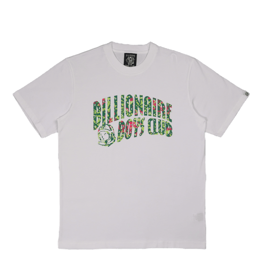 Jungle Camo Arch Logo T-shirt White