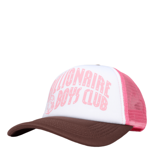 Arch Logo Trucker Cap Pink