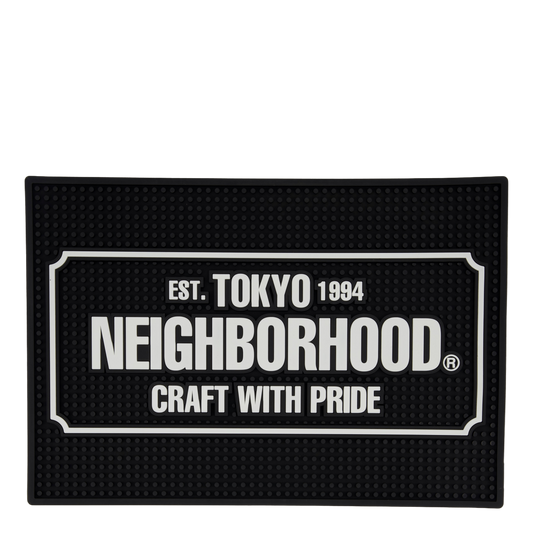 Logo Bar Mat Black