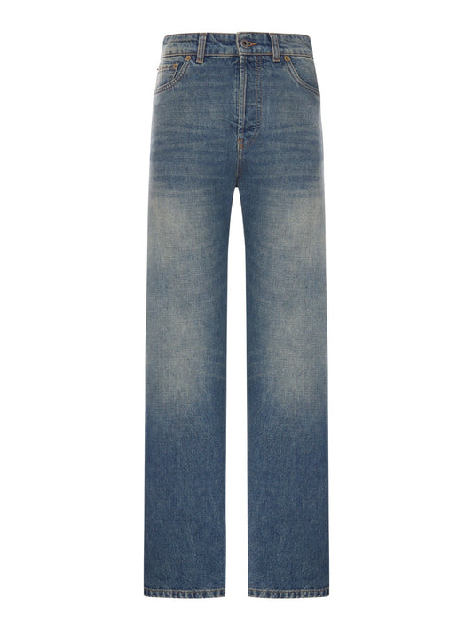JEANS FIVE POCKET A GAMBA DRITTA