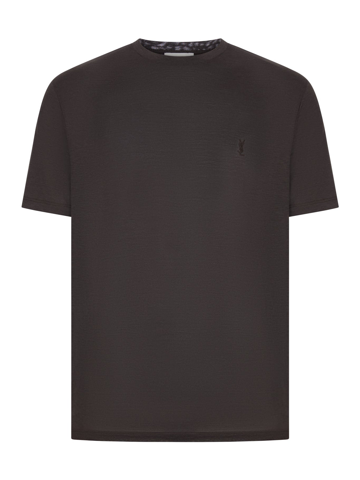 T-SHIRT CASSANDRE IN SETA E COTONE