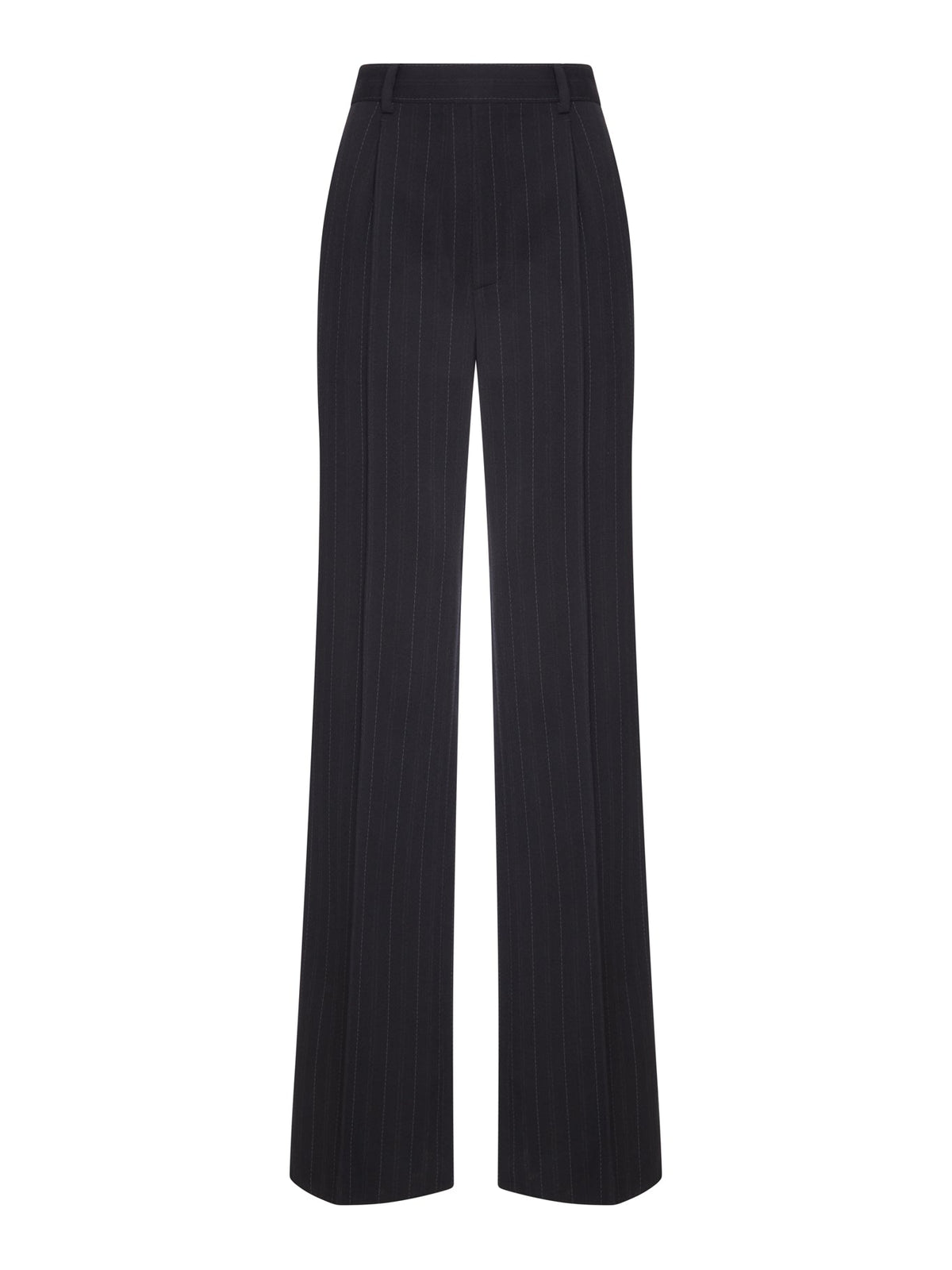 PANTALONI SARTORIALI IN CRÊPE GESSATO