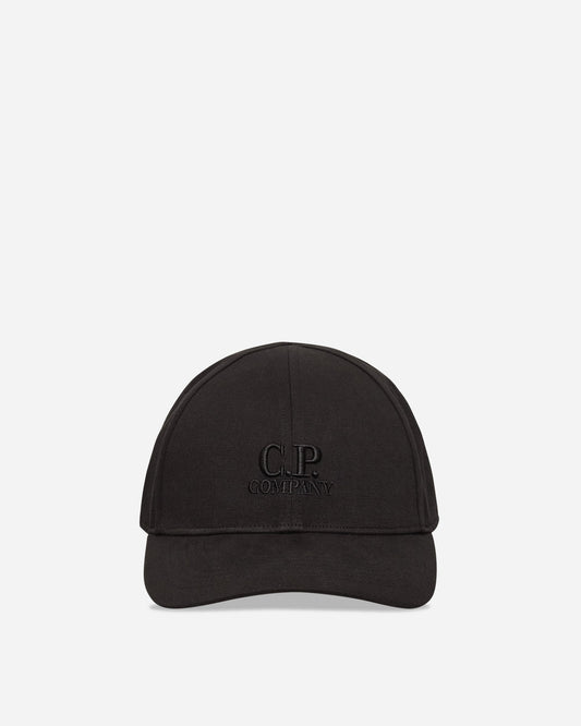 Gabardine Logo Cap Black