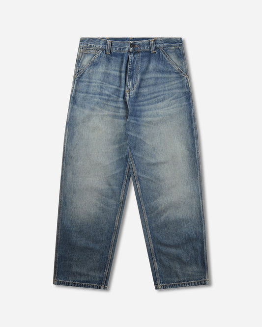 Men's OG Single Knee Pants Blue (Worn Used Wash)