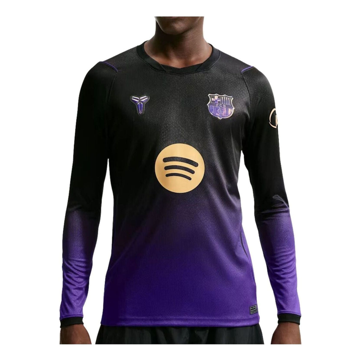 Nike Kobe x F.C. Barcelona 2026/27 Stadium Away Dri-FIT Replica Jersey 'Field Purple Black Metallic Gold' IR0045-505