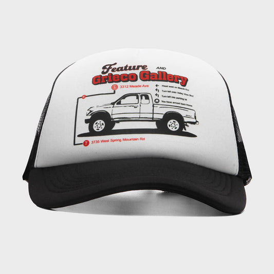 Directions Trucker - Black/White