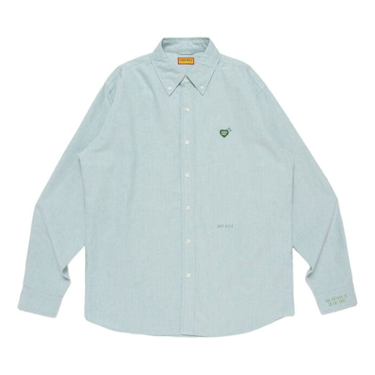 HUMAN MADE Oxford BD Shirt 'Green' HM32SH009-GRN
