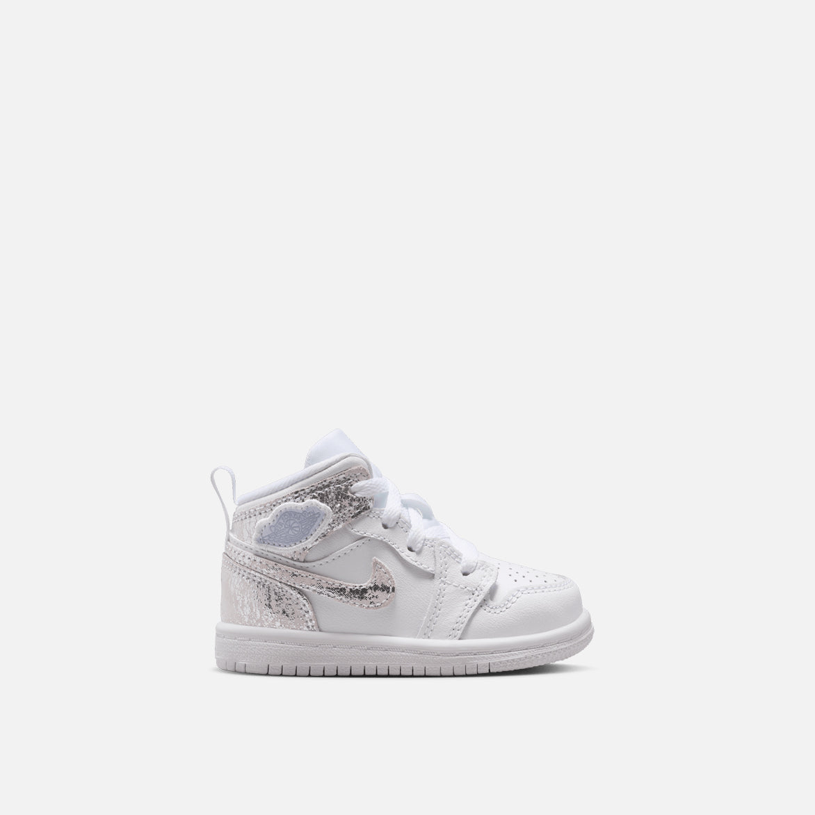JORDAN 1 MID SE (TD) - WHITE / FIELD SILVER