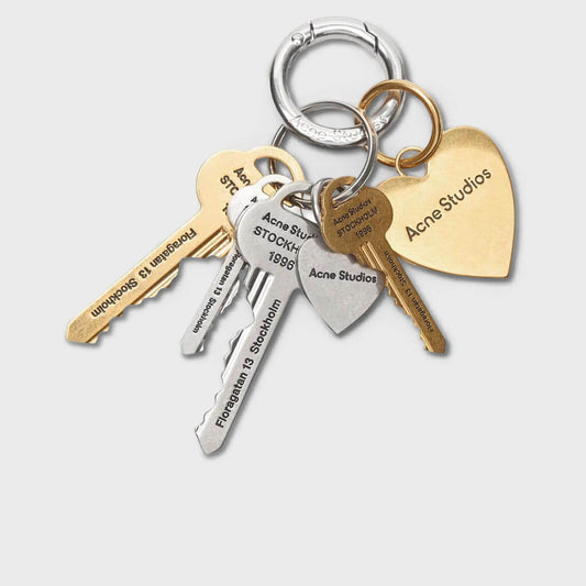 Keys Keyring - Gold/Silver