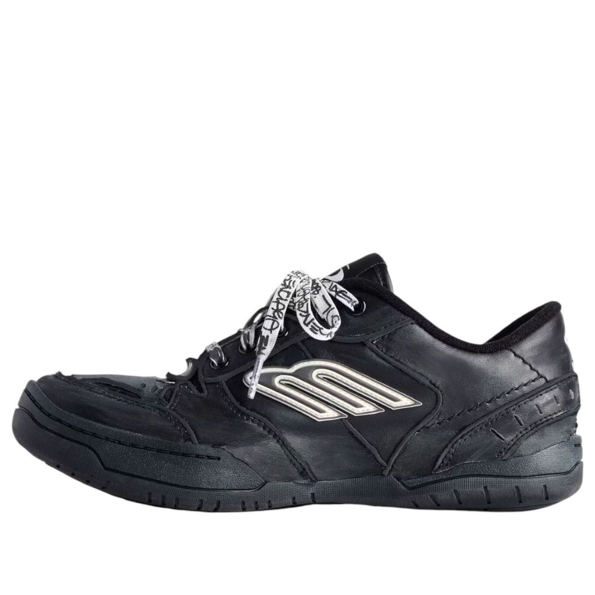 (WMNS) Balenciaga Hamptons Worn-out 'Black' 841763WCURB1000