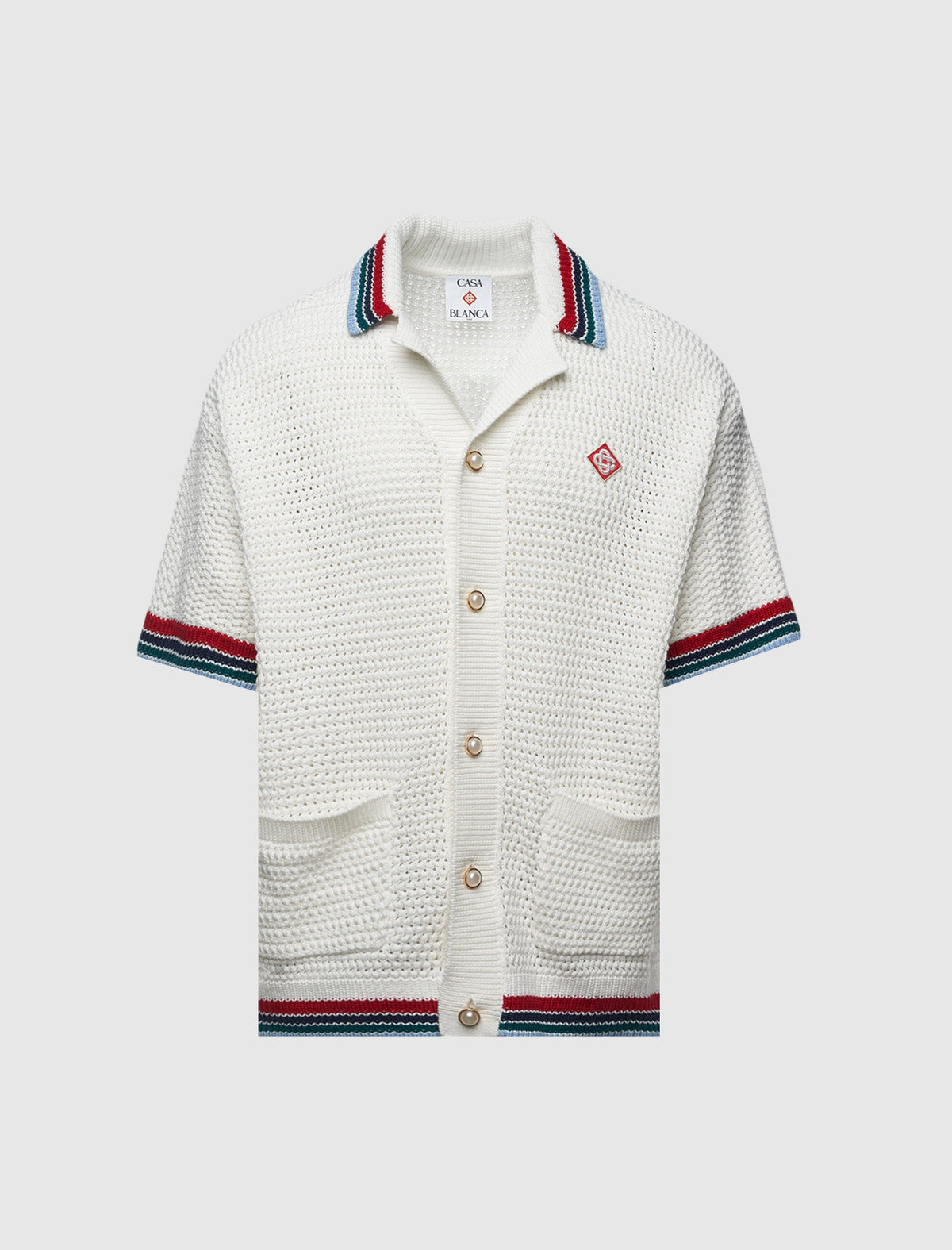FAUX CROCHET SHIRT
