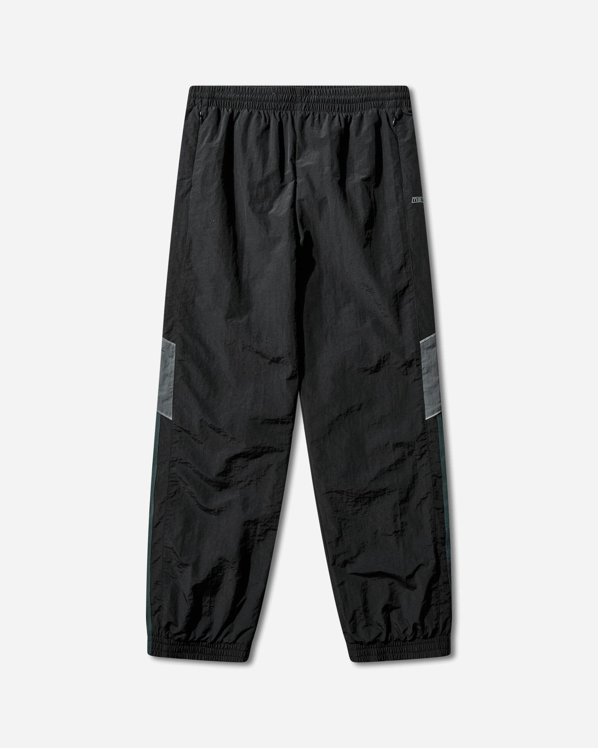Panelled Trackpants Black / Teal