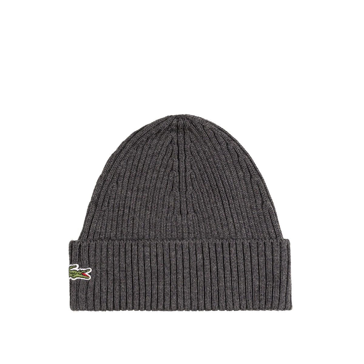 Lacoste Rib Knit Beanie