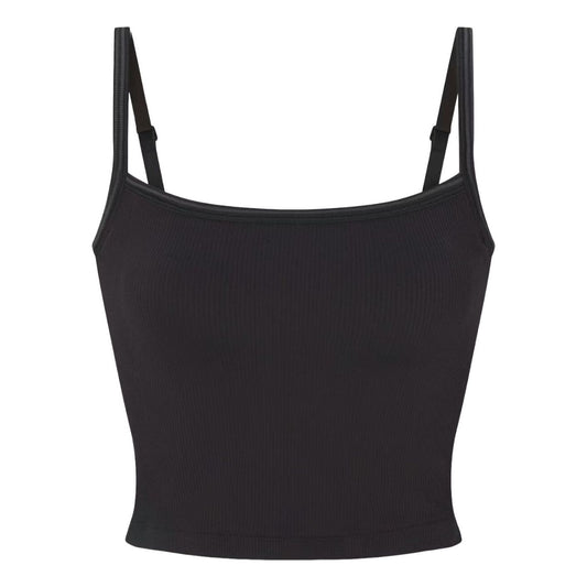 (WMNS) Nike x SKIMS Ribbed Seamless Cami Tank 'Obsidian' BABRA10223W-OAR
