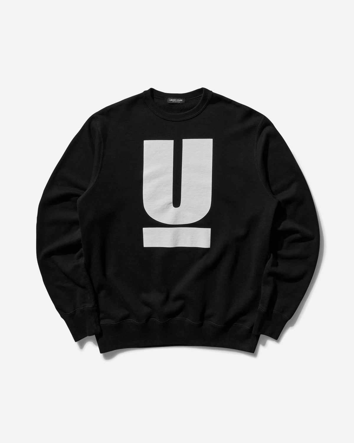 Men's U Signature Crewneck Sweatshirt Black