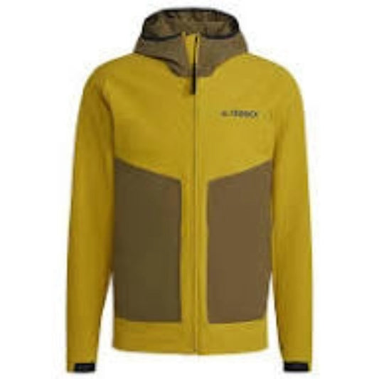 adidas Originals Terrex Multi Soft Shell Jacket Asia Sizing 'Tan Black' HI1587