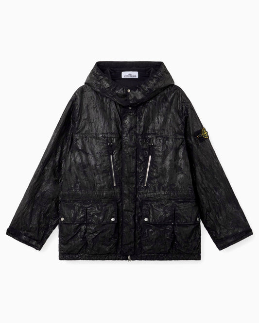 Chaqueta impermeable Relaxed Stone Island Slick para hombre