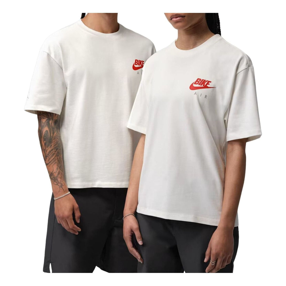 Jordan x Nigel Sylvester Bike Air T-Shirt 'White Red' IQ8148-133