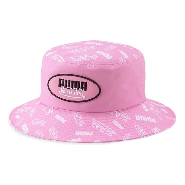 (WMNS) PUMA x Von Dutch Bucket Hat 'Pink Black' 022882-01