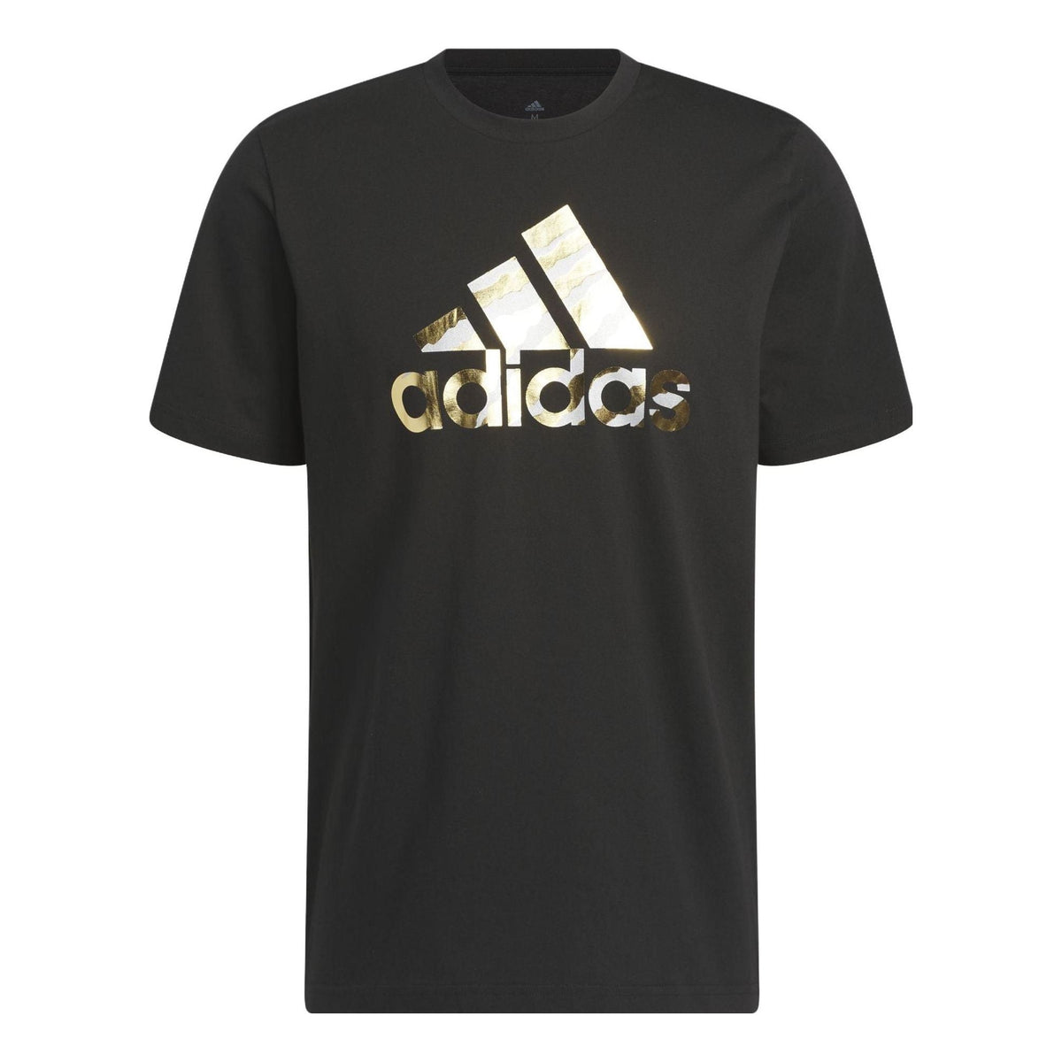 adidas Power Logo Foil T-shirt 'Black' IC1678
