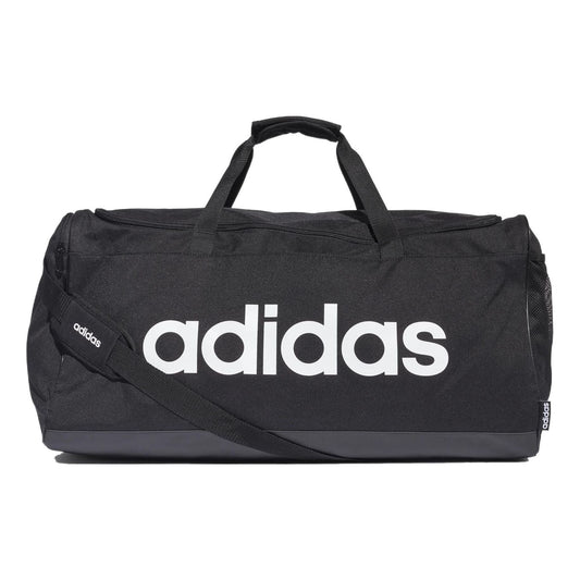adidas Linear Logo Duffel Bag Large 'Black White' FM2400