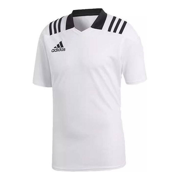 adidas Short Sleeve 3 Stripe Team 'White' CD7965