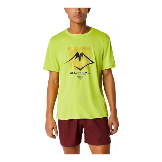 ASICS Fujitrail Logo T-shirt 'Neon Lime' 2011C381-301