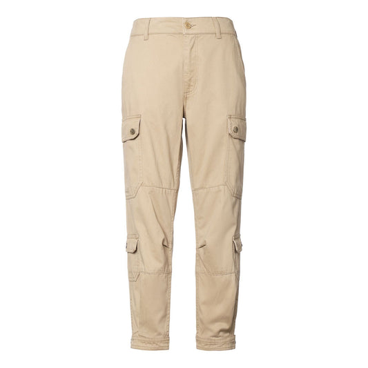 (WMNS) Converse Woven Cargo Utility Pants Asia Sizing 'Beige' 10019438-A01