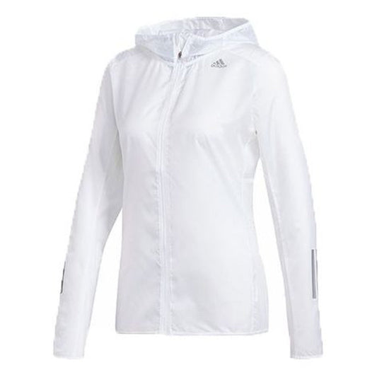 (WMNS) adidas Own the Run Jacket Asia Sizing 'White' DN8765