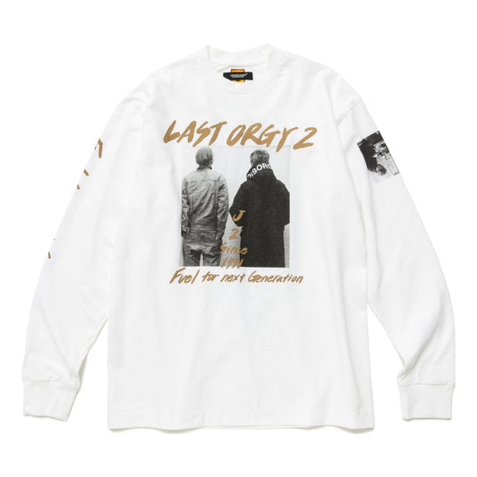 HUMAN MADE x Undercover Last Orgy 2 1991 Long Sleeve T-shirt 'White' XX24CS002