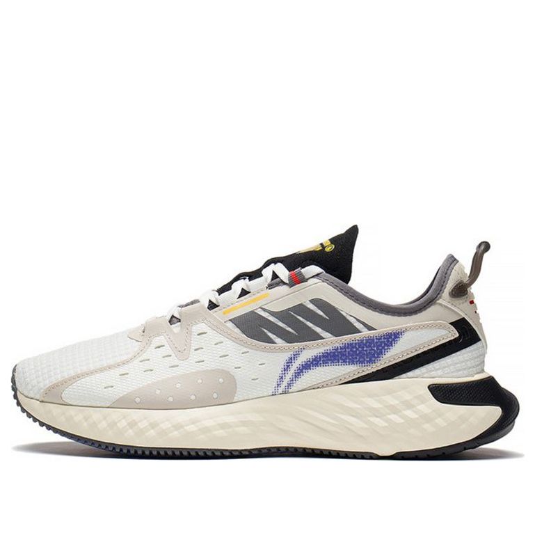 Li-Ning SHIELD Lifestyle Comfort Shoes 'White Blue Beige' AGLS067-2