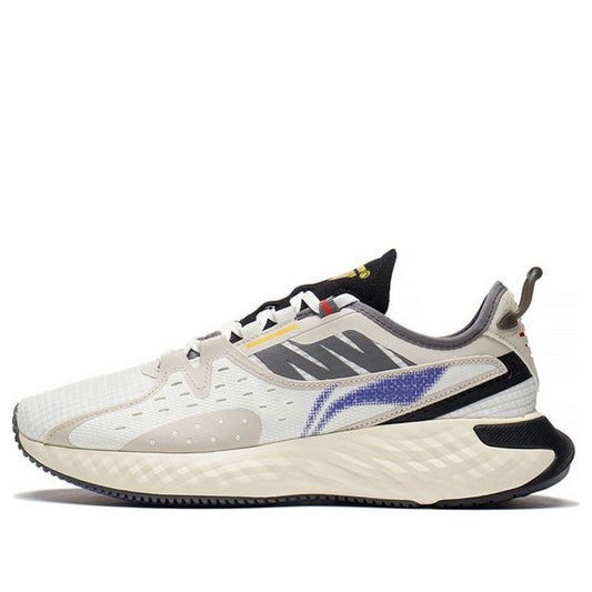 Li-Ning SHIELD Lifestyle Comfort Shoes 'White Blue Beige' AGLS067-2