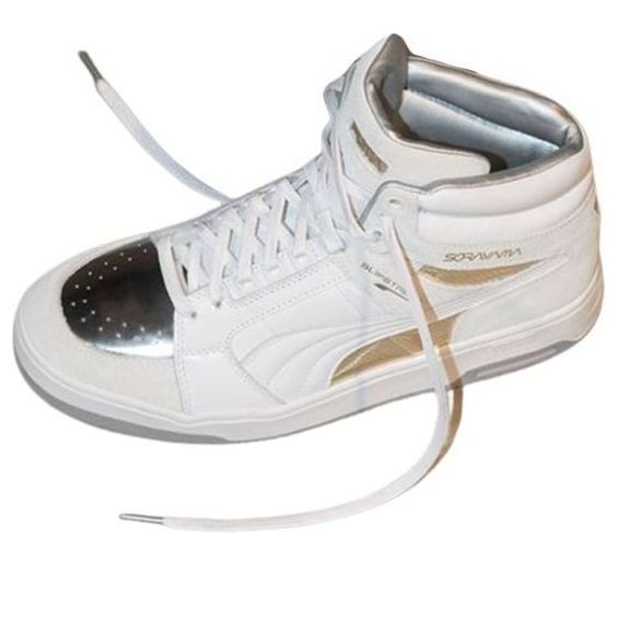 PUMA Slipstream Mid x Sorayama 'White Silver' 394616-01