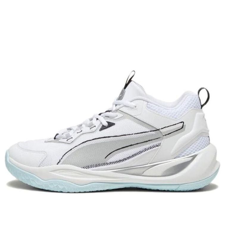 PUMA Playmaker 'White Grey Mint' 392330-02