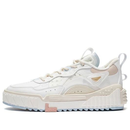 (WMNS) Li-Ning No.258 Skateboarding 'White Beige' AGCS076-2