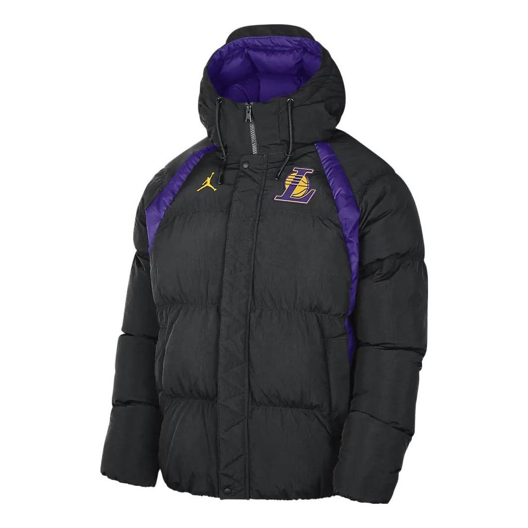 Air Jordan Courtside Statement Puffer Jacket 'Los Angeles Lakers' DN4715-010