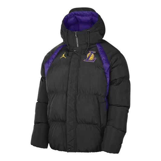 Air Jordan Courtside Statement Puffer Jacket 'Los Angeles Lakers' DN4715-010