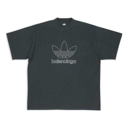 Balenciaga x adidas T-Shirt Oversized 'Green' 723976TNVN83775