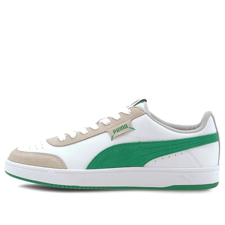 PUMA Court Legend Lo 'White Green Brown' 371931-06