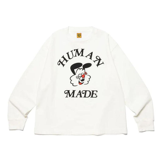 HUMAN MADE x Girls Don't Cry GDC White Day Long Sleeve T-shirt 'White' XX25CS002