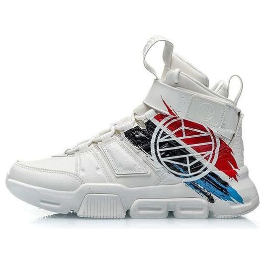 (WMNS) Li-Ning WenDing Hi 'White Black Red' AGBP106-2
