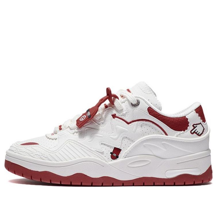 (WMNS) Li-Ning CF The One 'White Red' AGCT386-1