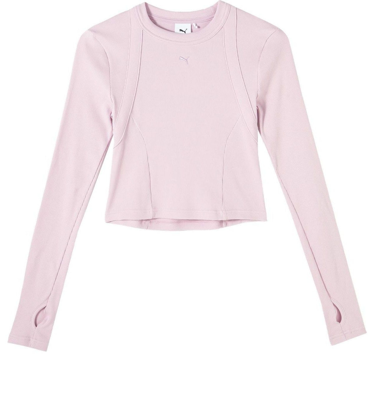 (WMNS) PUMA Plain Long Sleeves T-Shirt 'Pink' 627754-60