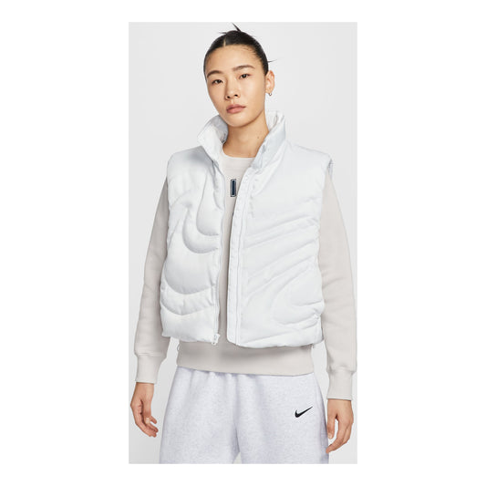 (WMNS) Nike Sportswear Swoosh Series Oversized Down Vest 'Summit White' IH8008-121